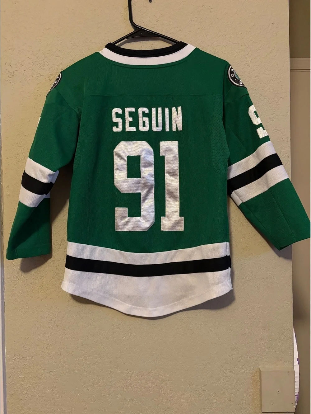 Victory Green NHL Dallas Stars Tyler Seguin #91 Hockey Jersey S/M